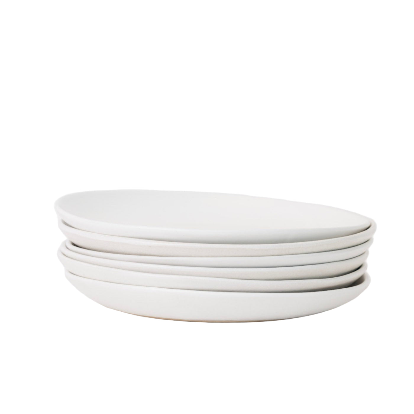 Drift Dinner Plate - Matte White - Set of 6