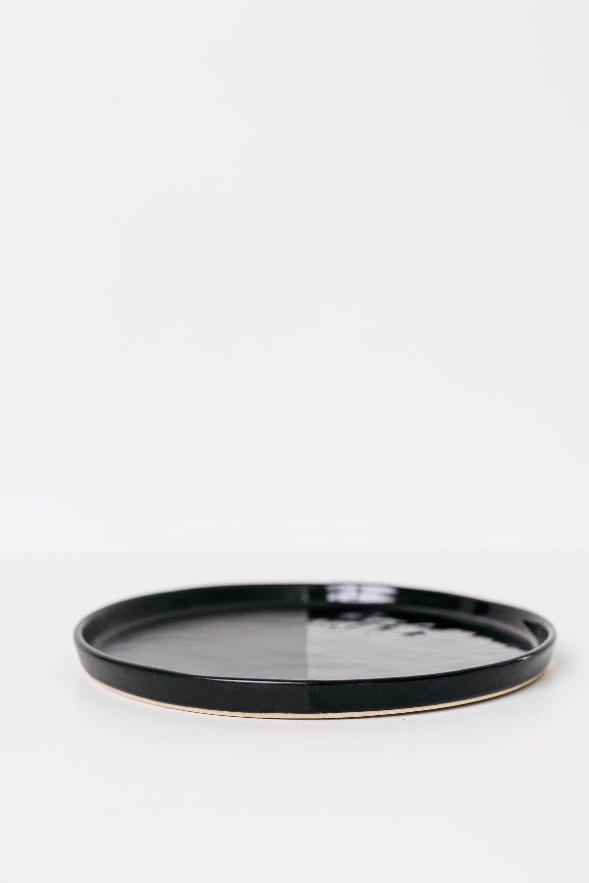 Sable Dinner Plate - Matte Black/Glossy Black - Set of 6