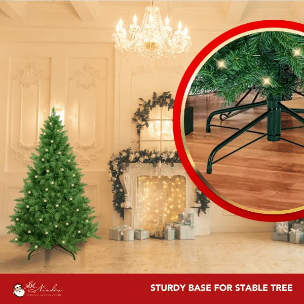 Green PVC Artificial Christmas Tree