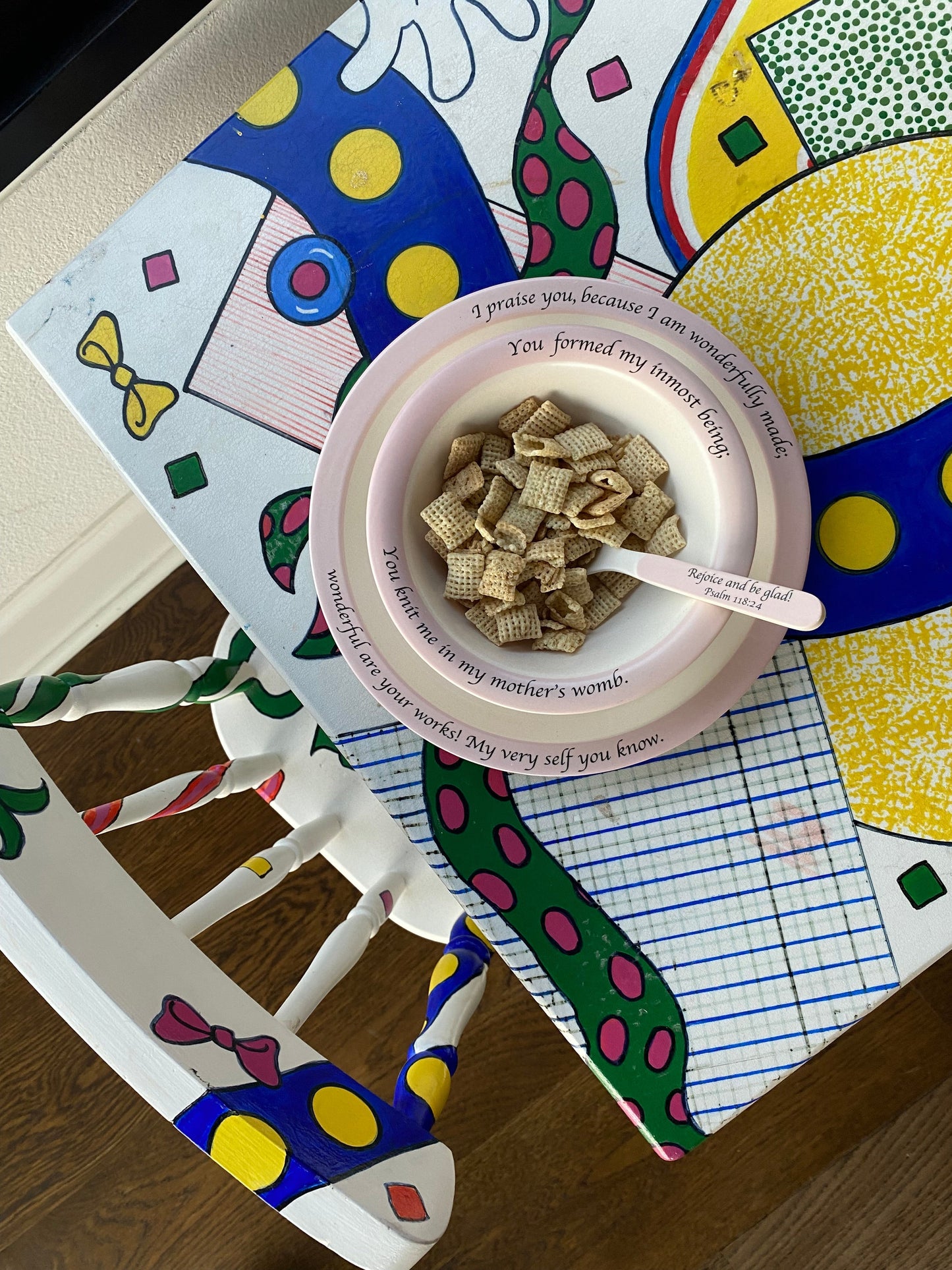 Children's Dinnerware Set - Pink