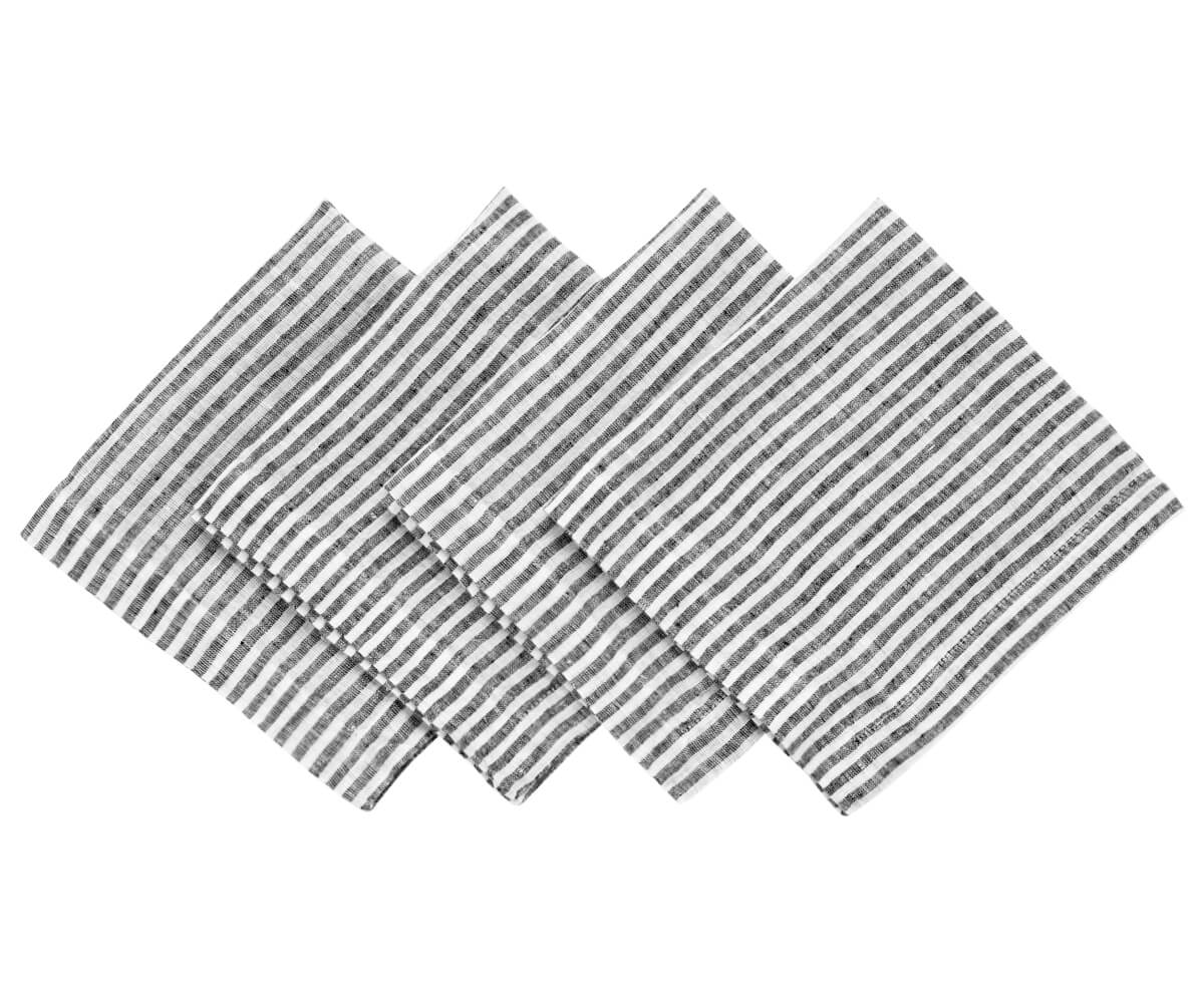 Wedding Napkins - Pinstripe Napkins