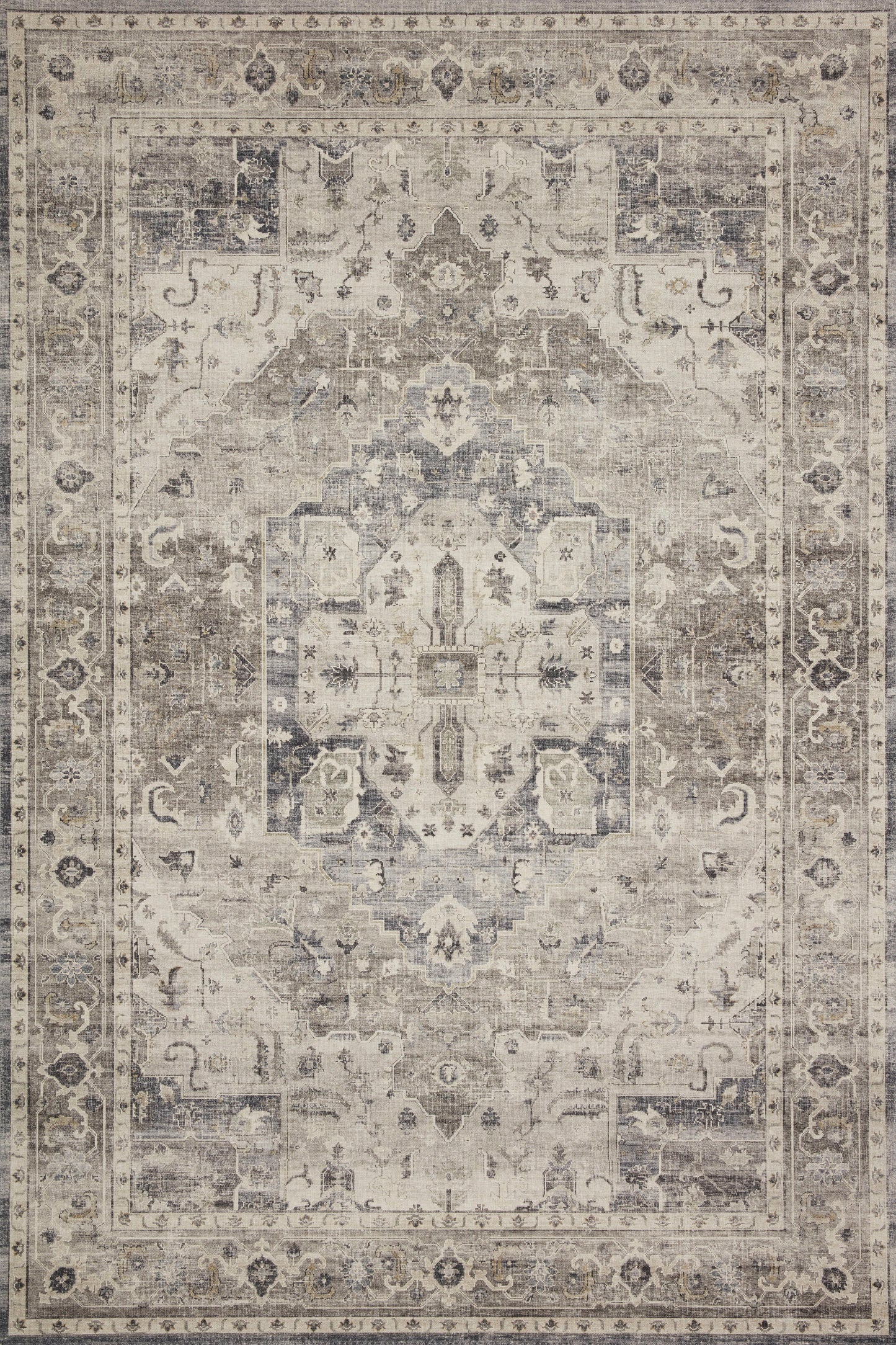 Anne Coal/Cream Rug