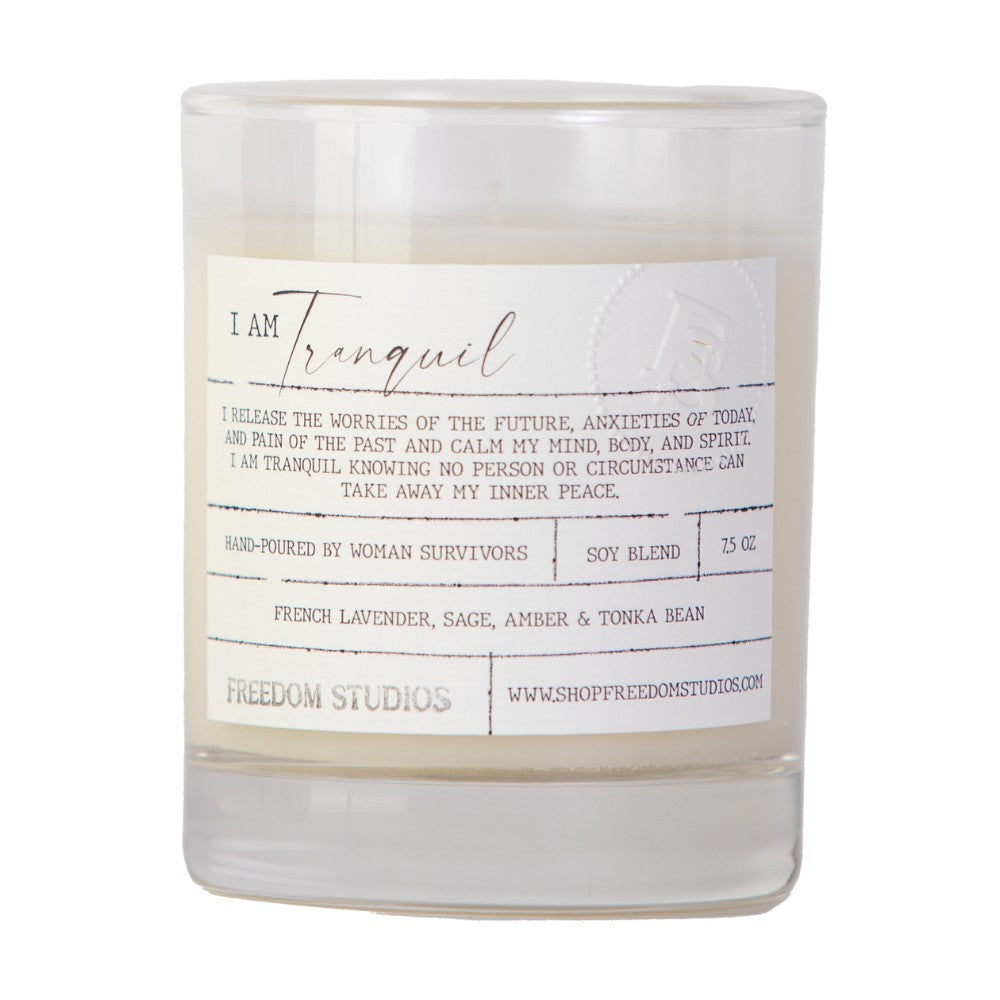 I AM Tranquil 7.5 oz Candle