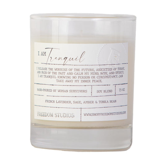 I AM Tranquil 7.5 oz Candle