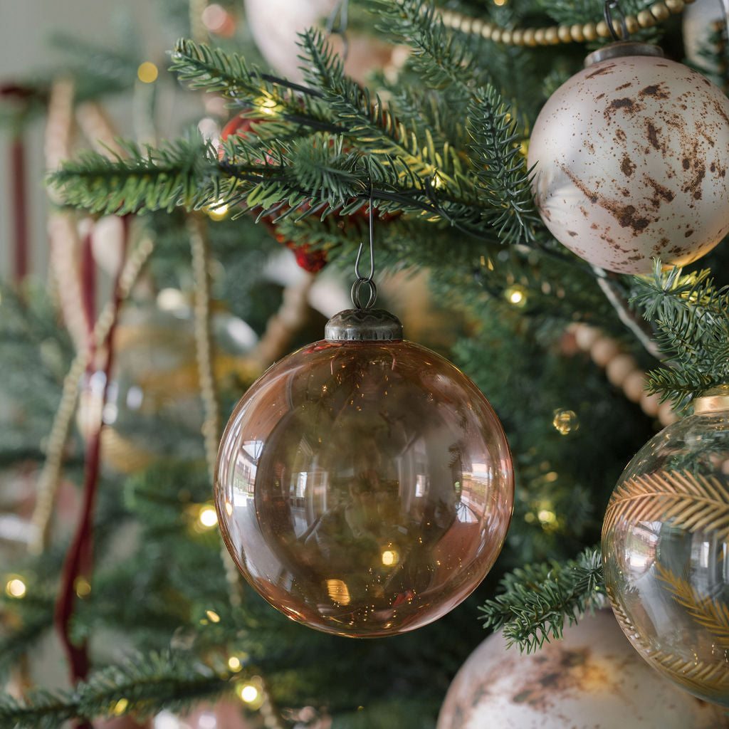 Handcrafted Mercury Glass Ornaments