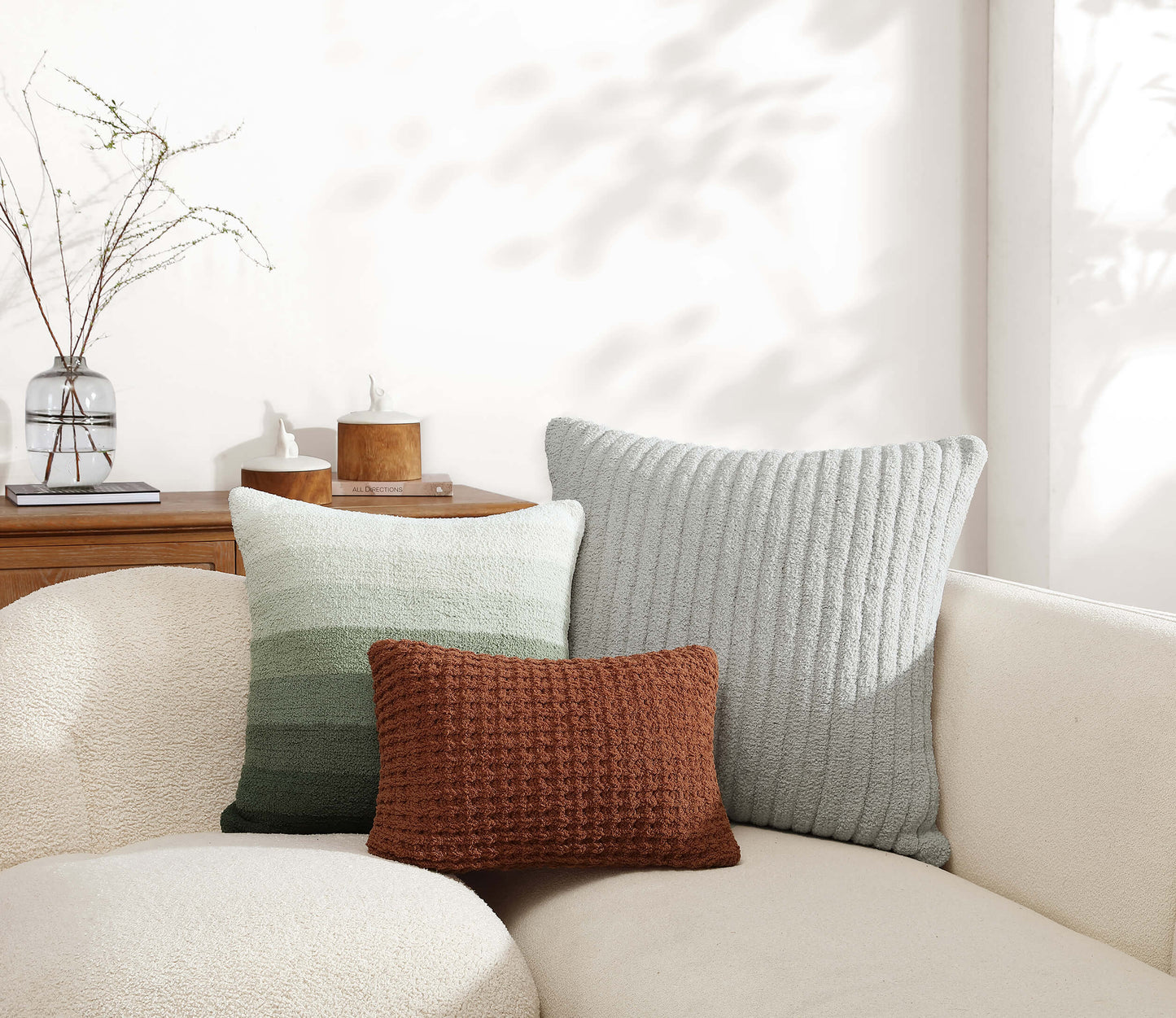 Snug Striped Euro Pillow