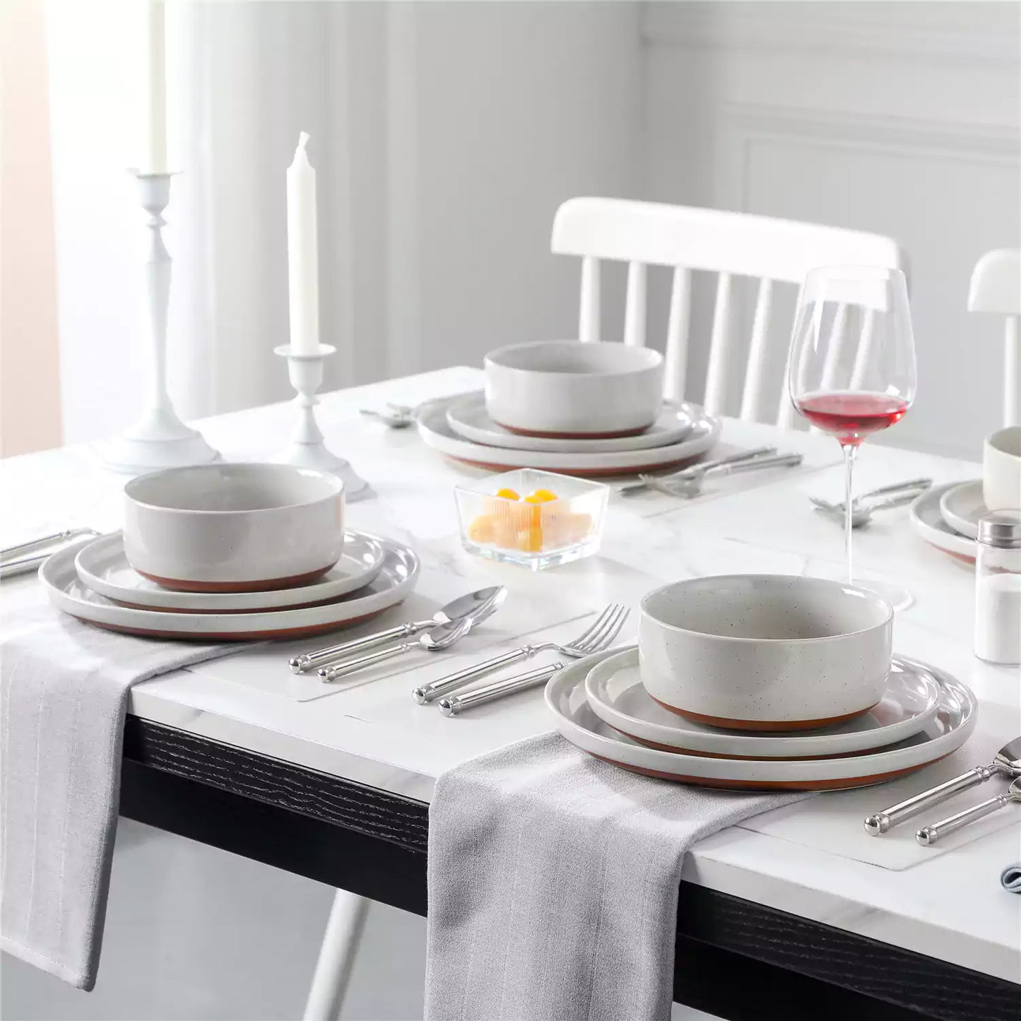 Tara 12 Piece Dinnerware Set