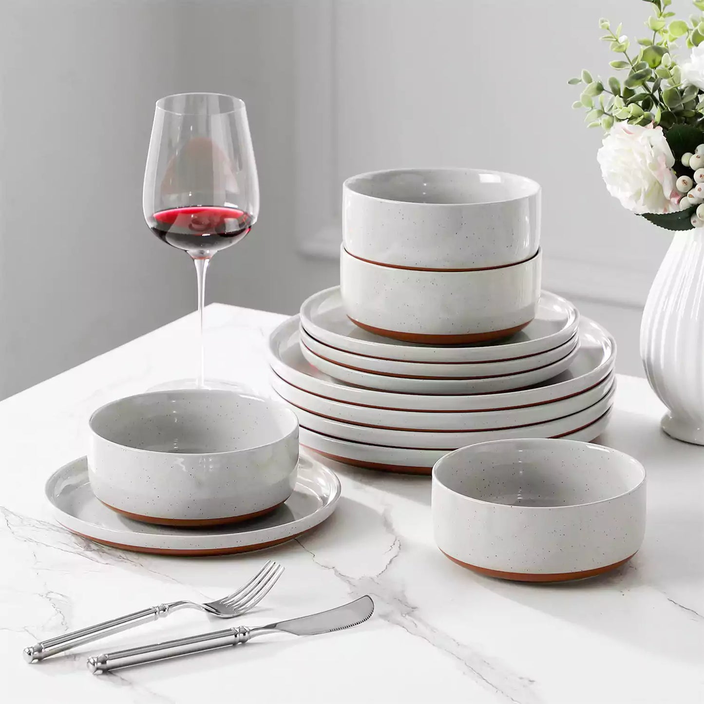 Tara 12 Piece Dinnerware Set