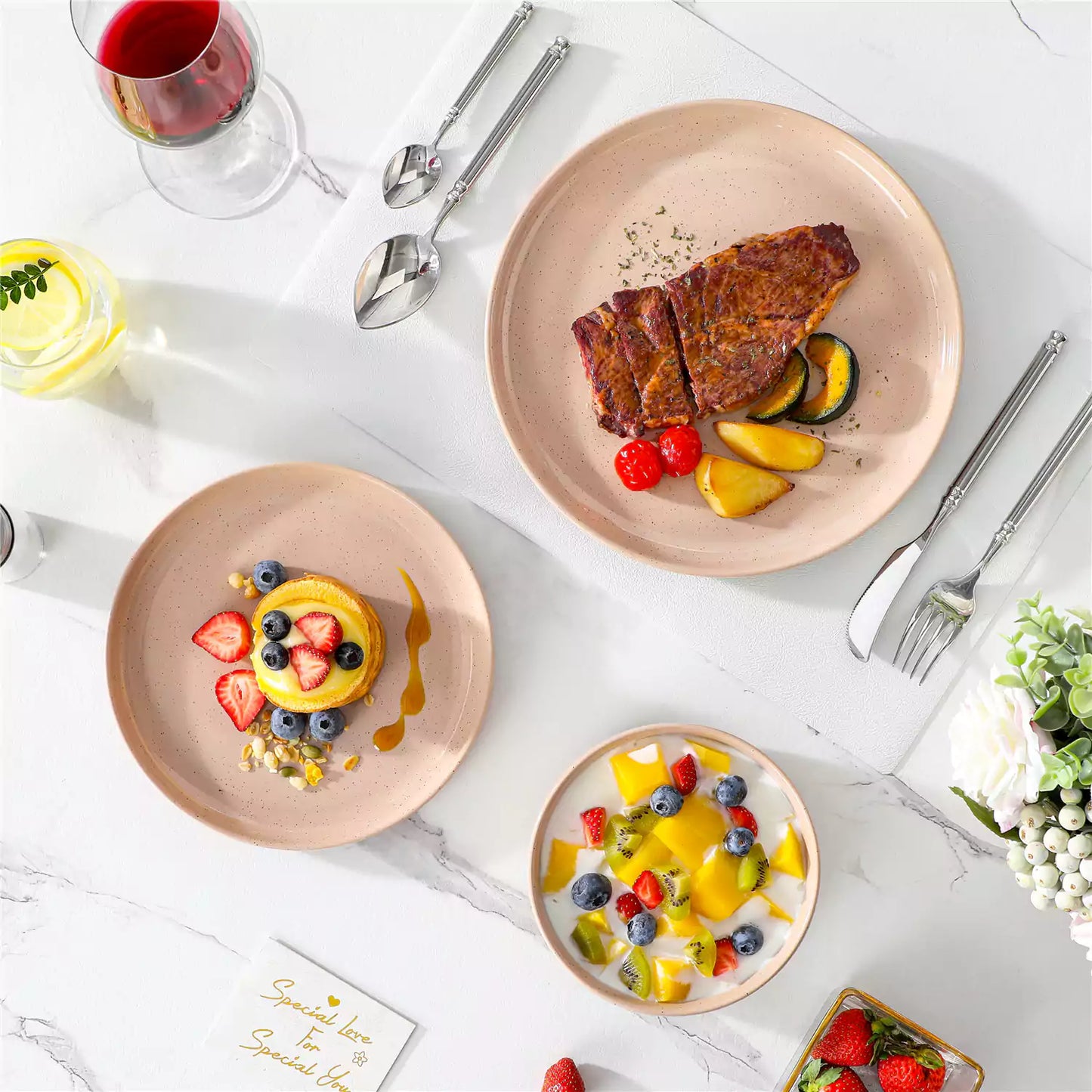 Tara 12 Piece Dinnerware Set