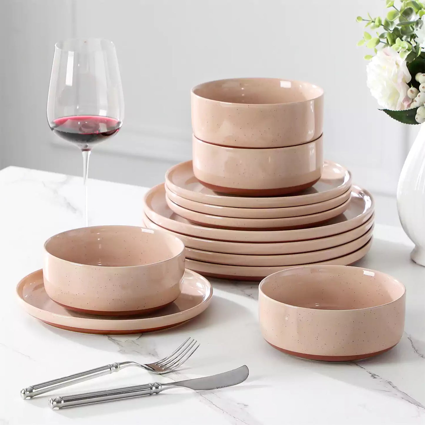 Tara 12 Piece Dinnerware Set