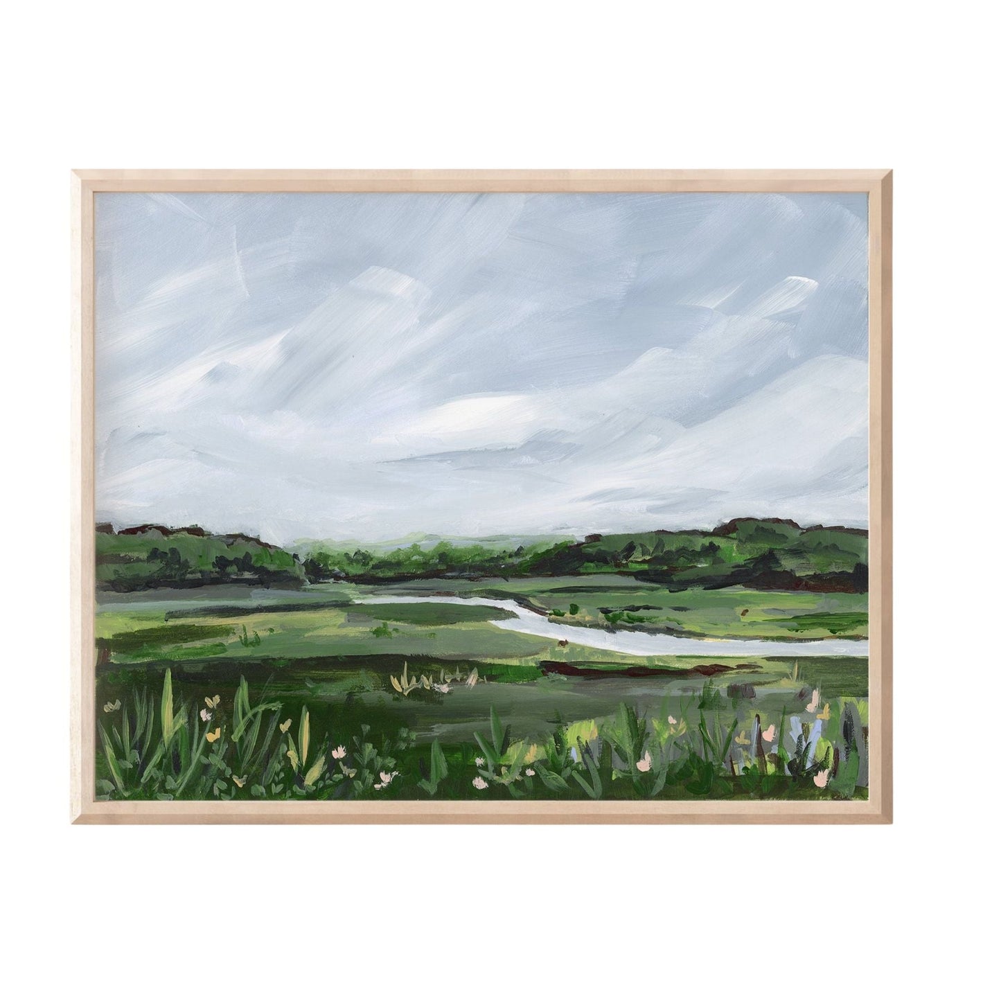 Spring Marsh, View from Woodman's, Fine Art Print