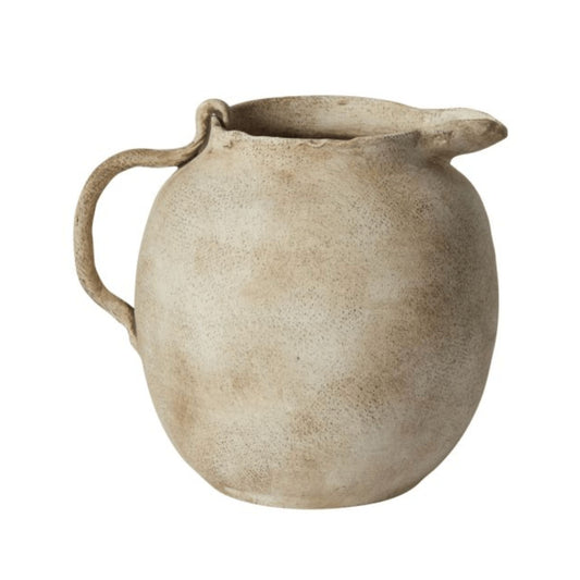 Eleanor Off-White Ceramic Jug