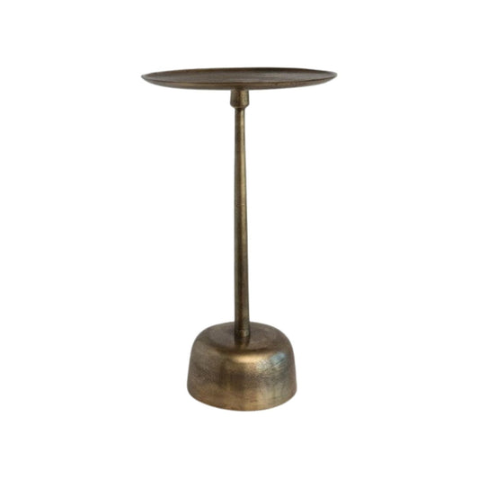 Tincture Accent Table in Antique Brass