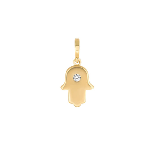 Light Defender - Gold Hamsa Charm