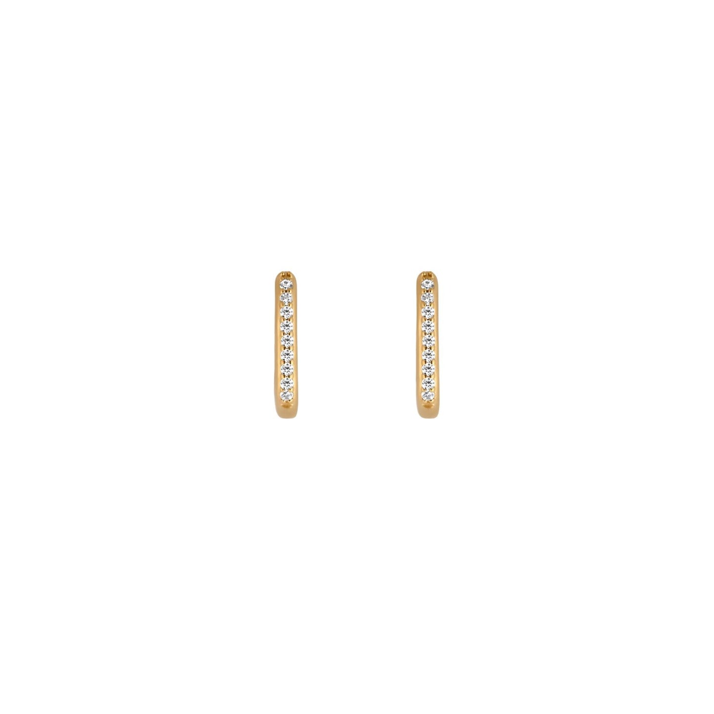 Welcomed Transformation Gold Hoop Earrings