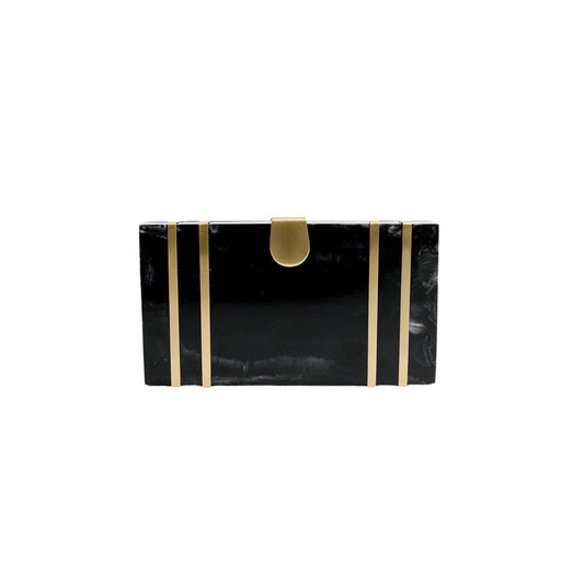 Onyx Opulent Clutch