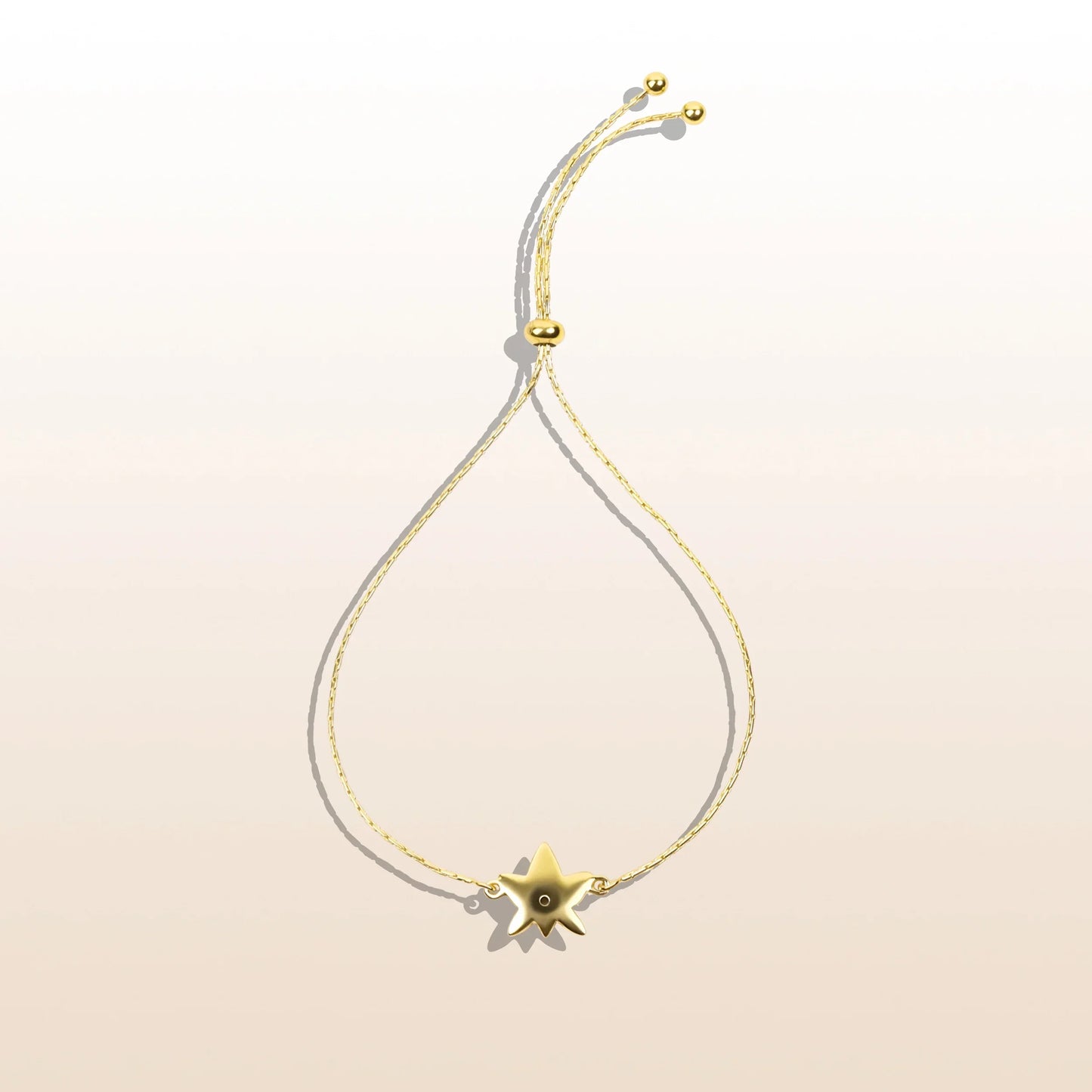 In Full Bloom Diamond Lotus Charm Bracelet