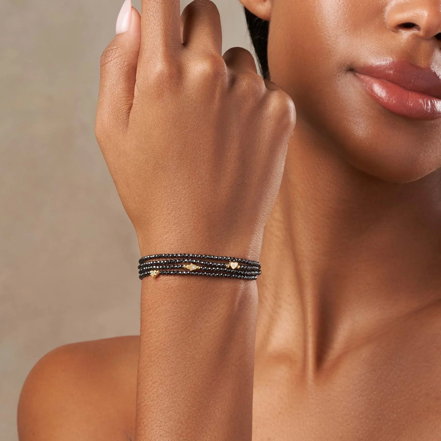 Shining Connection - Hematite Bracelet