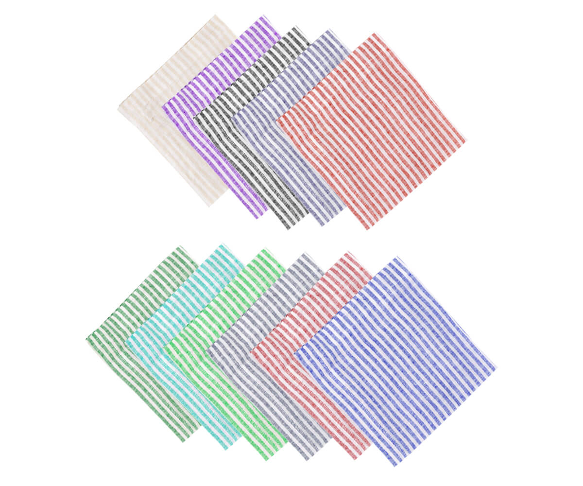 Wedding Napkins - Pinstripe Napkins