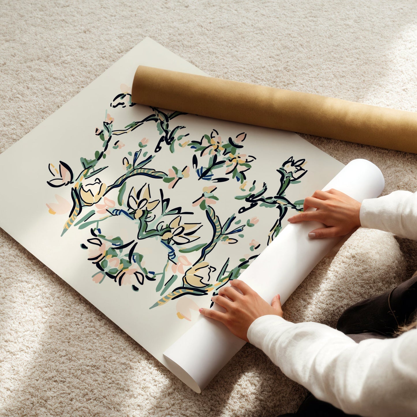 Bouq St Paul, Abstract Botanical