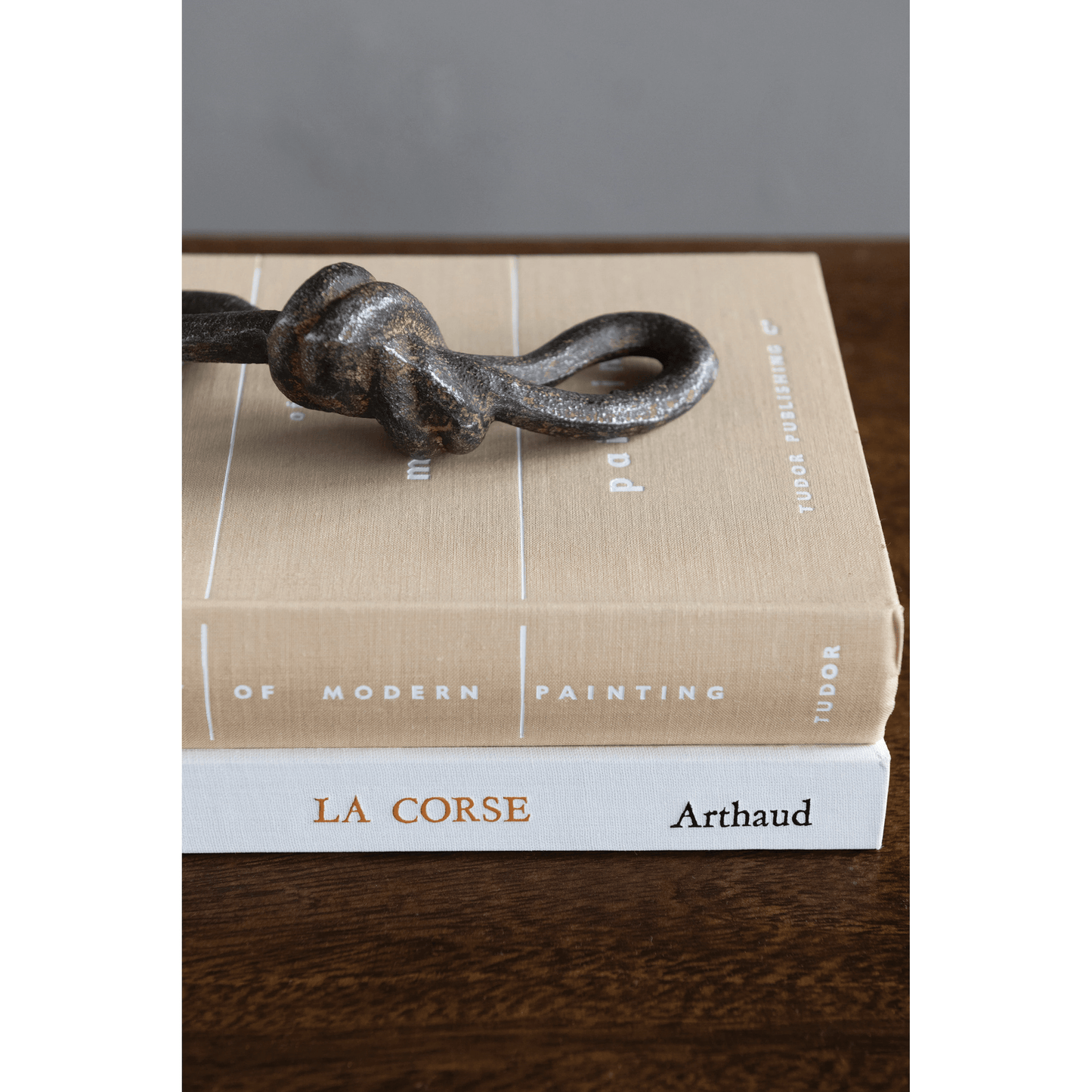 Cast Iron Black Knot Décor