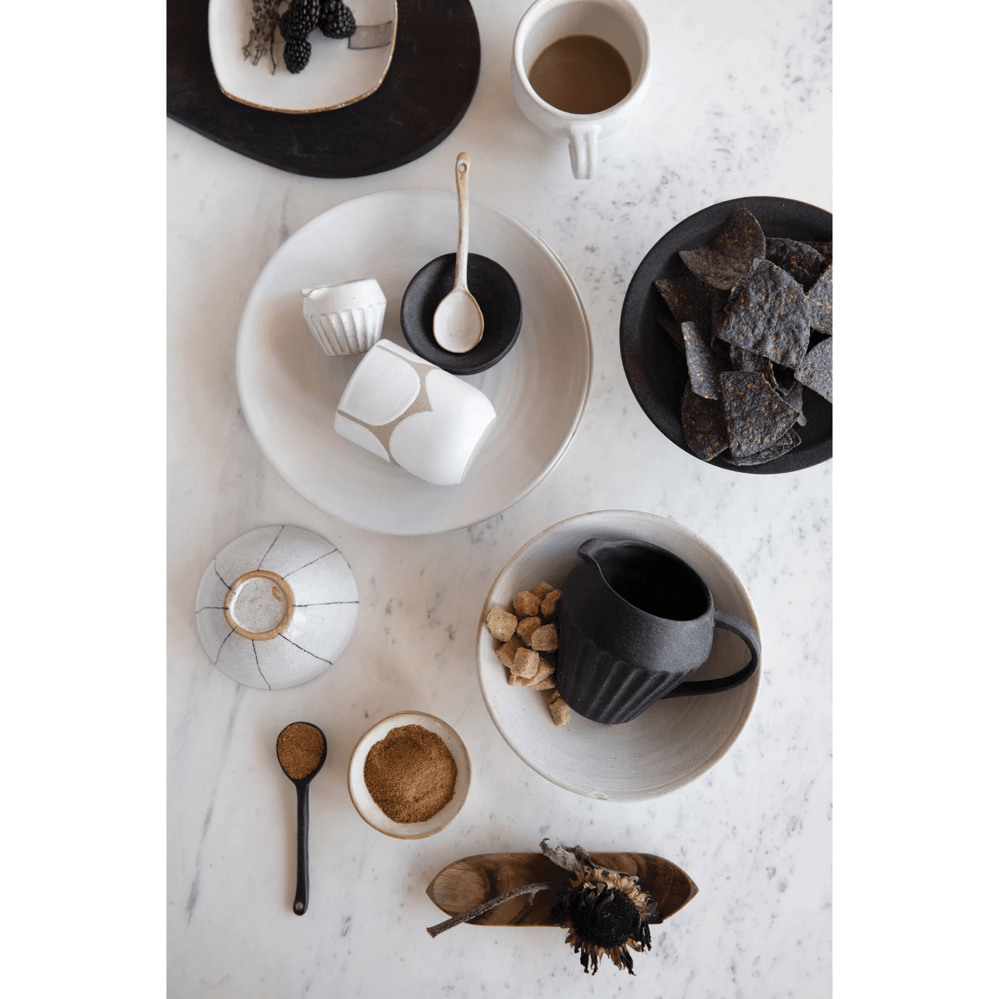 White Matte Stoneware Glazed Bowl