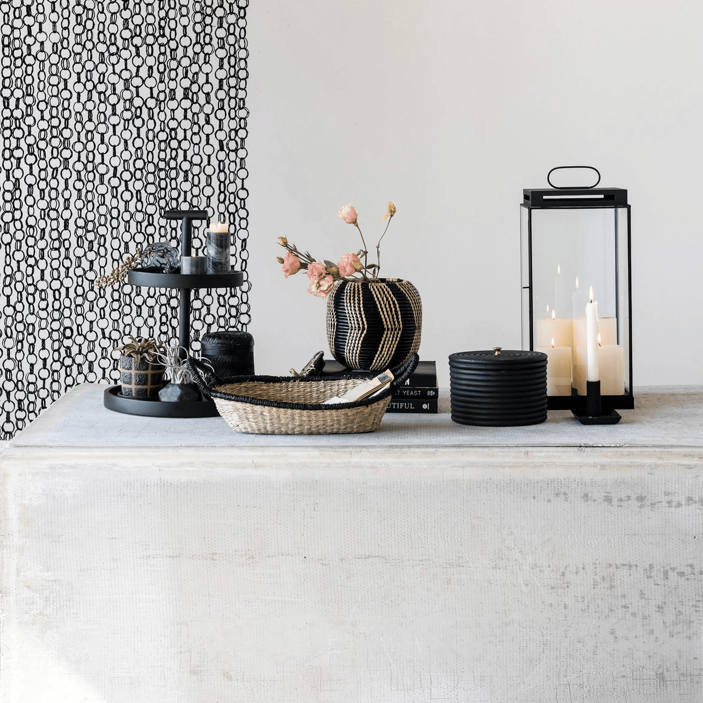 Carved Mango Decorative Wood Storage Box with Lid