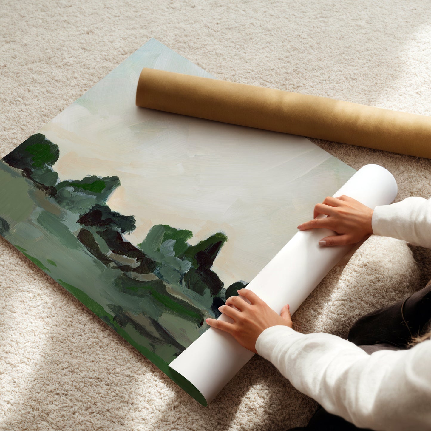 Morning Mist, Fine Art Print