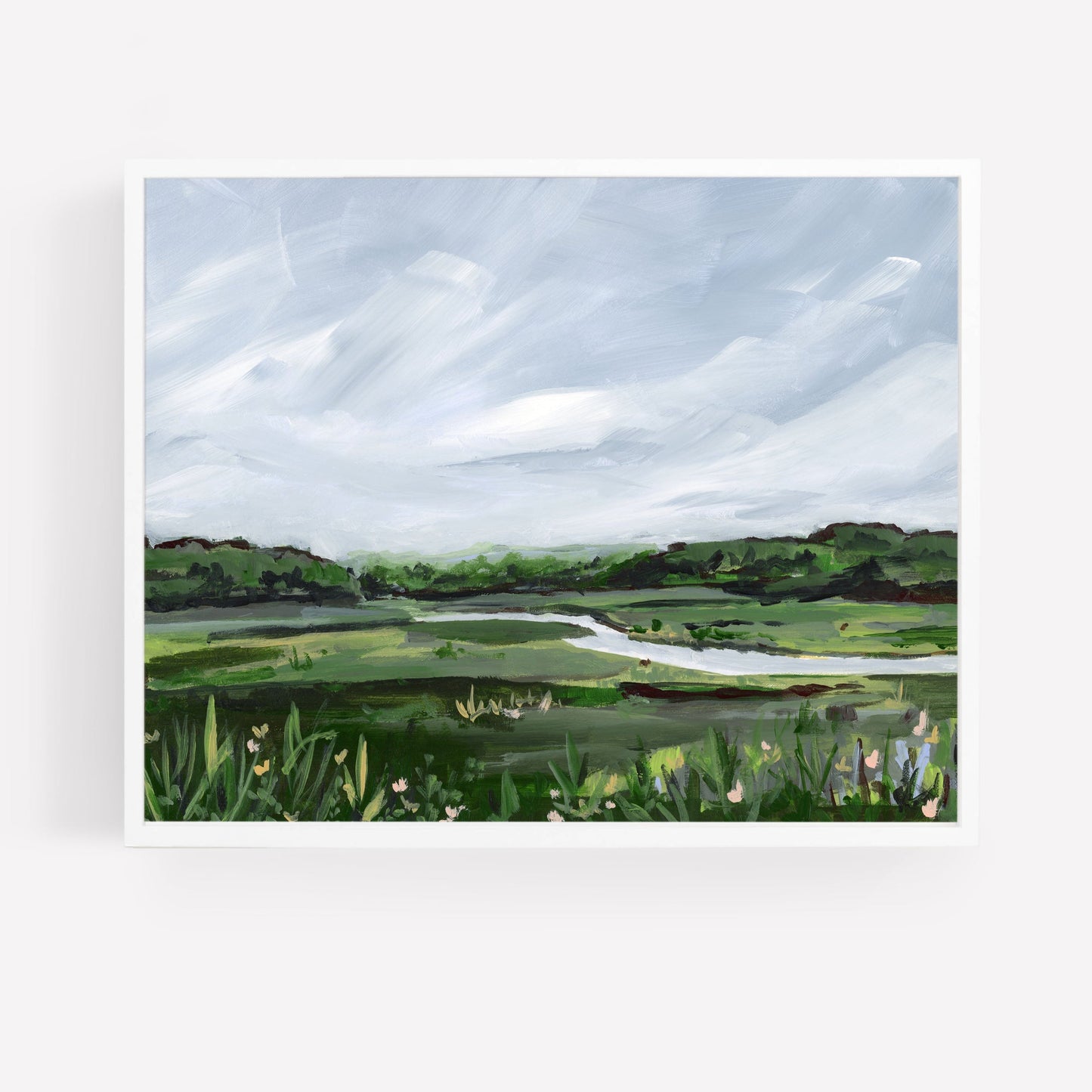 Spring Marsh, View from Woodman's, Fine Art Print