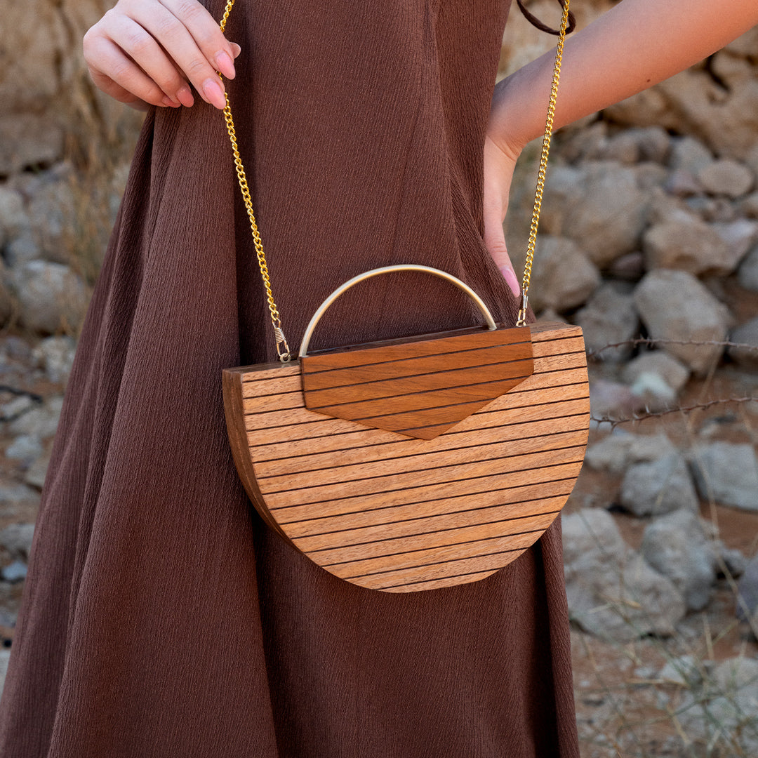 Wooden Arc Clutch