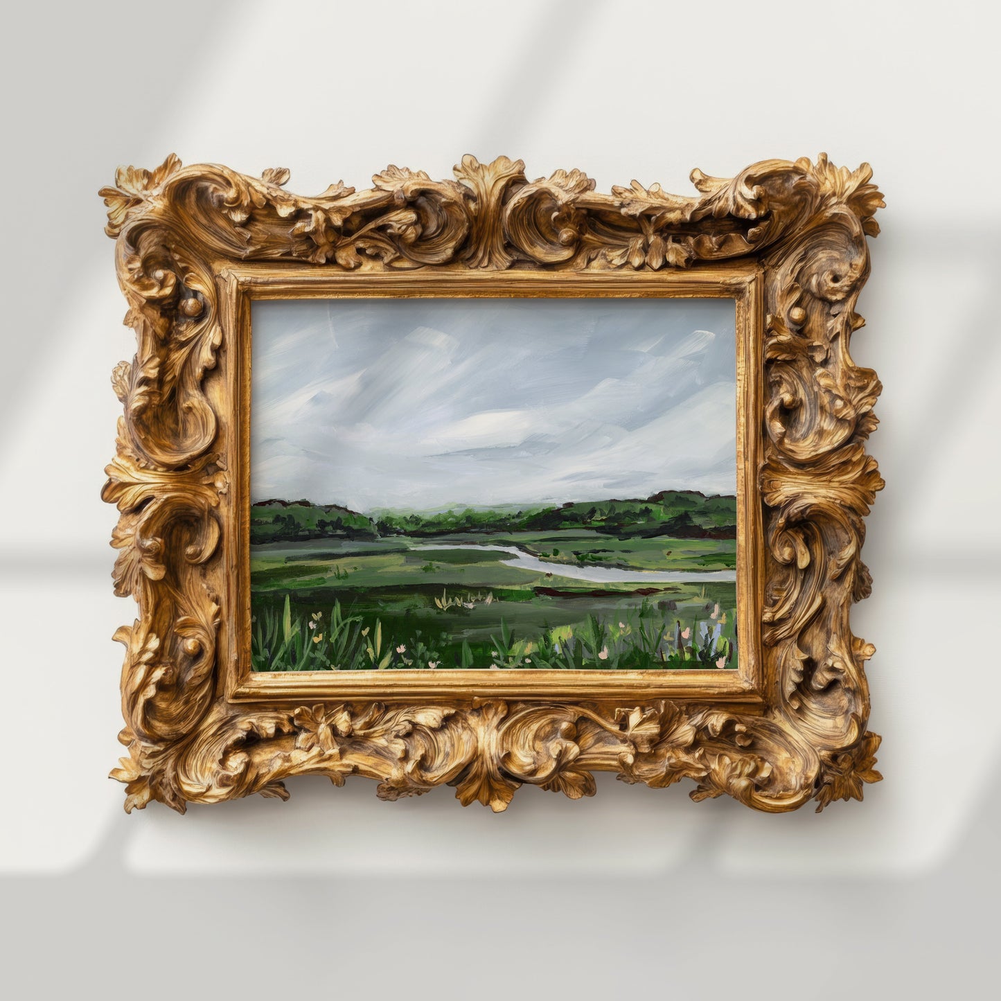 Spring Marsh, View from Woodman's, Fine Art Print