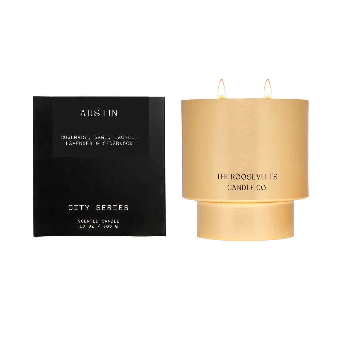 Austin, TX Candle – The Roosevelts Candle Co.