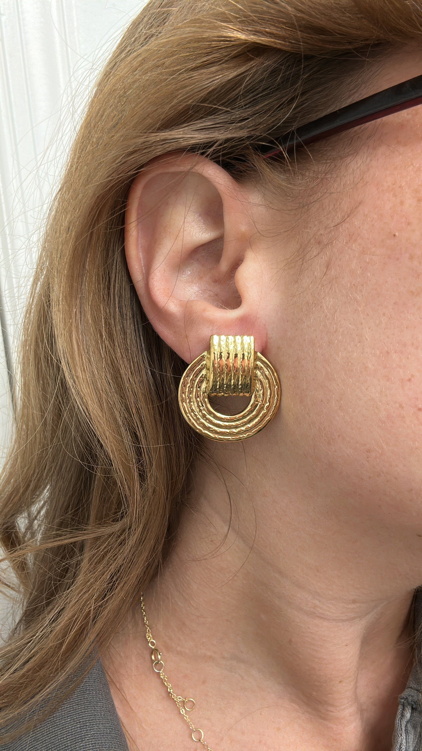 Carmela Doorknocker Earrings