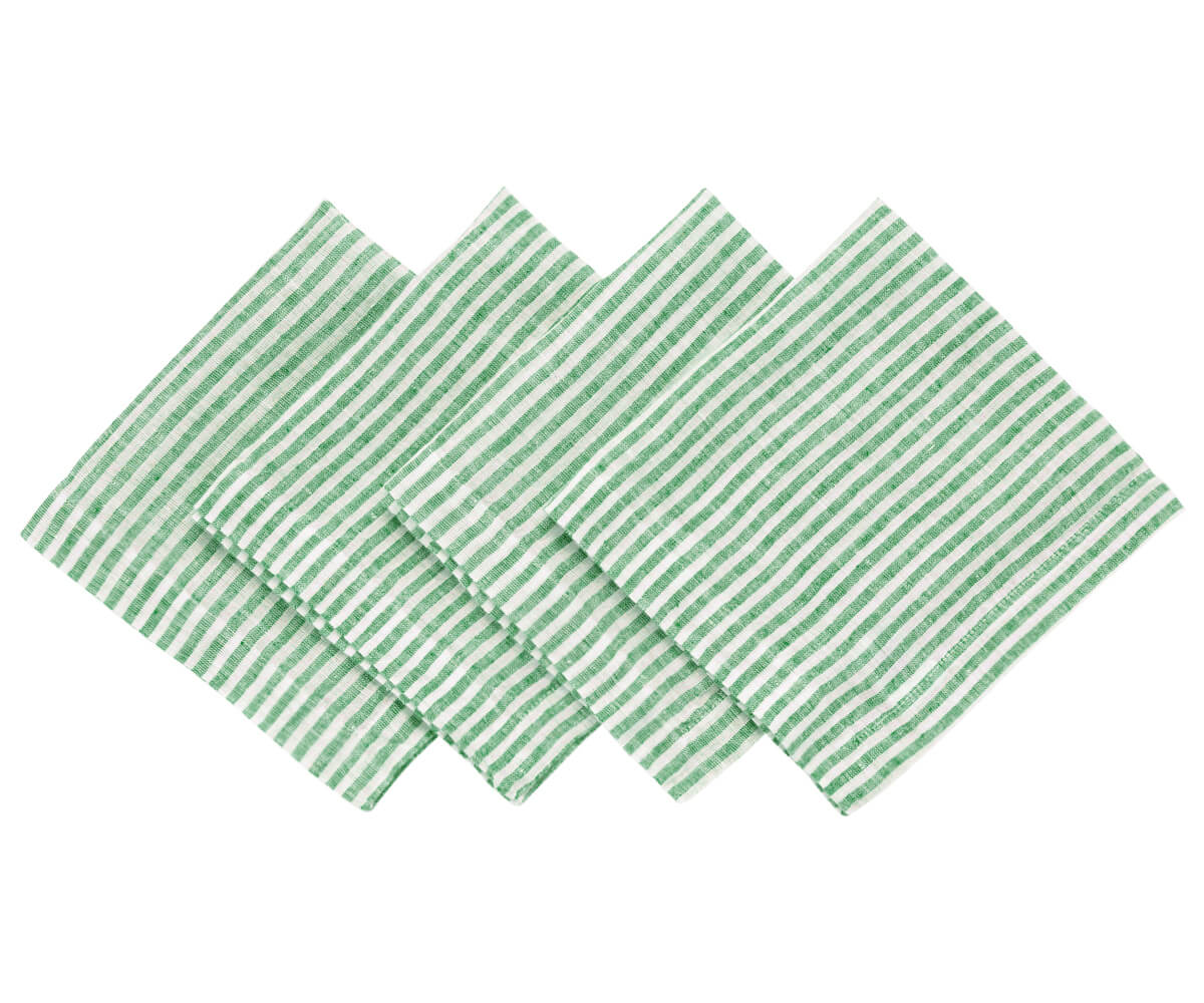 Wedding Napkins - Pinstripe Napkins