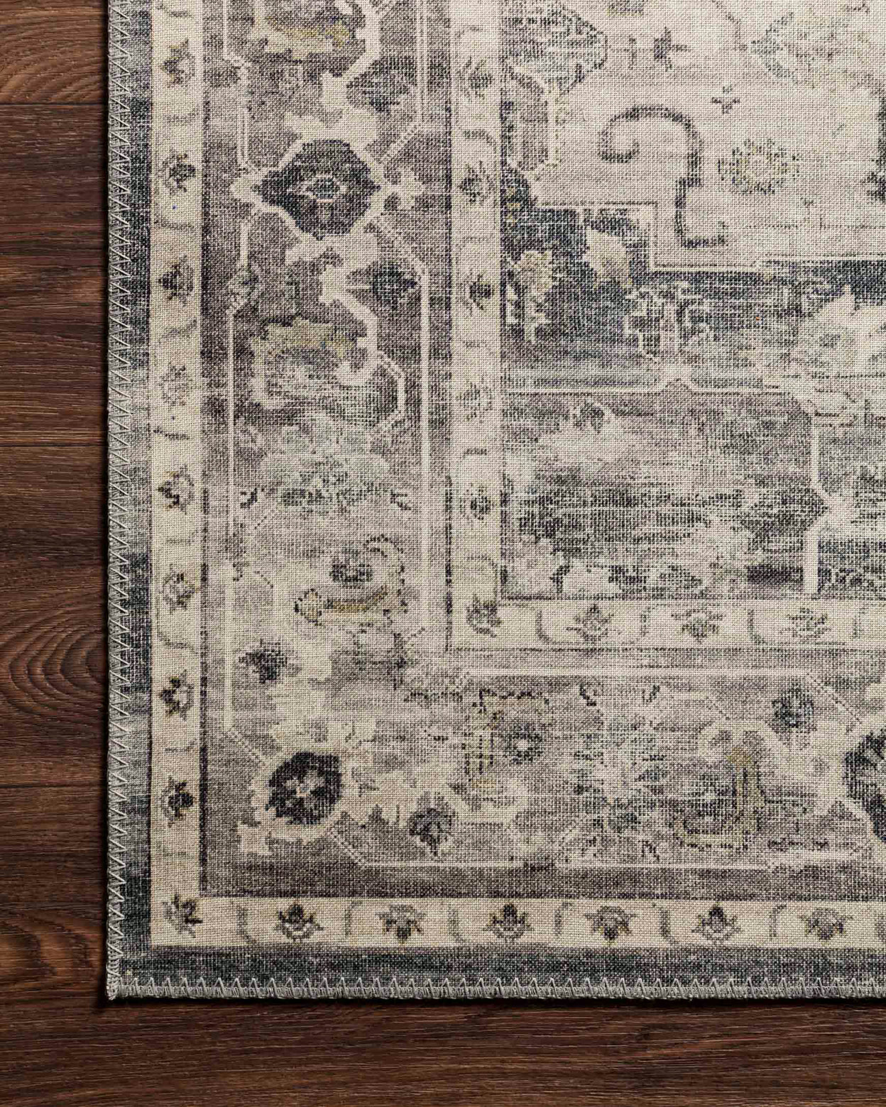 Anne Coal/Cream Rug