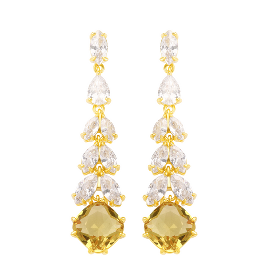 Soleil CZ Drop Earring
