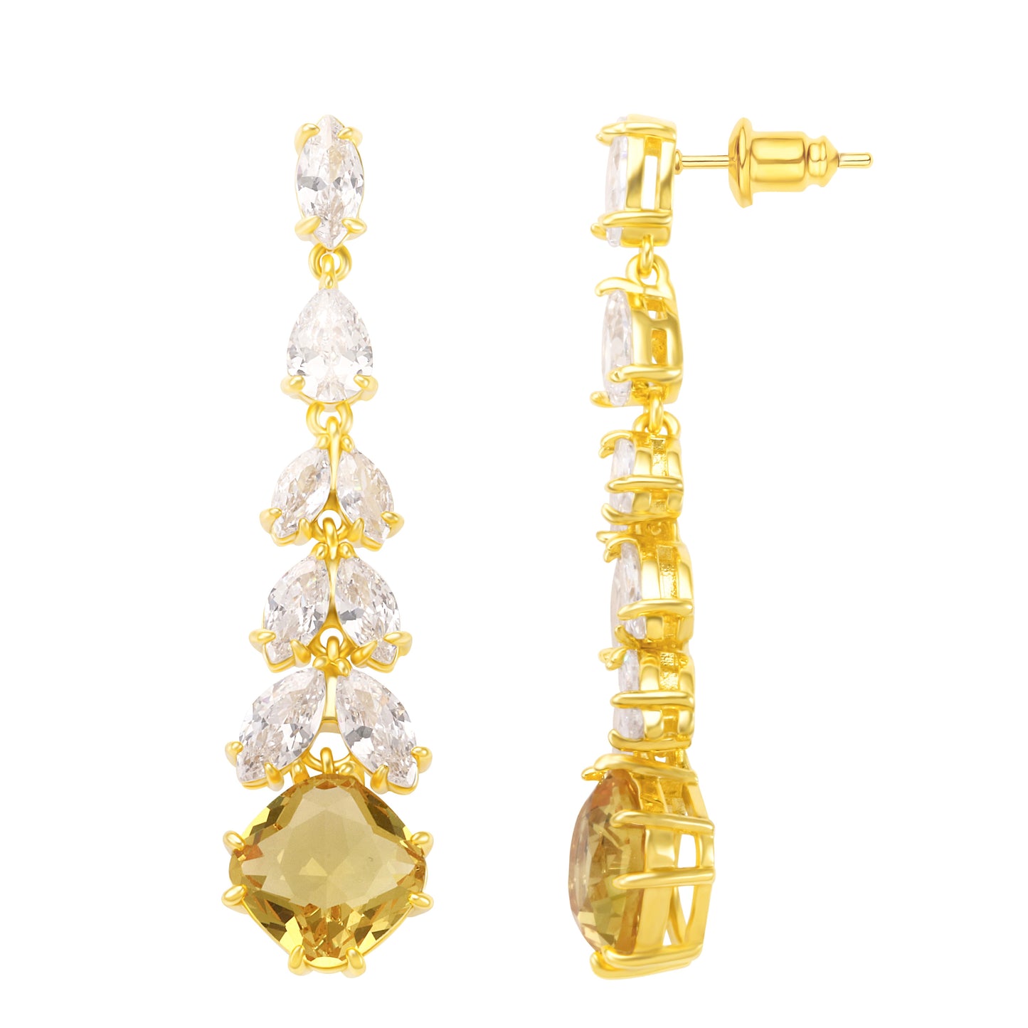 Soleil CZ Drop Earring