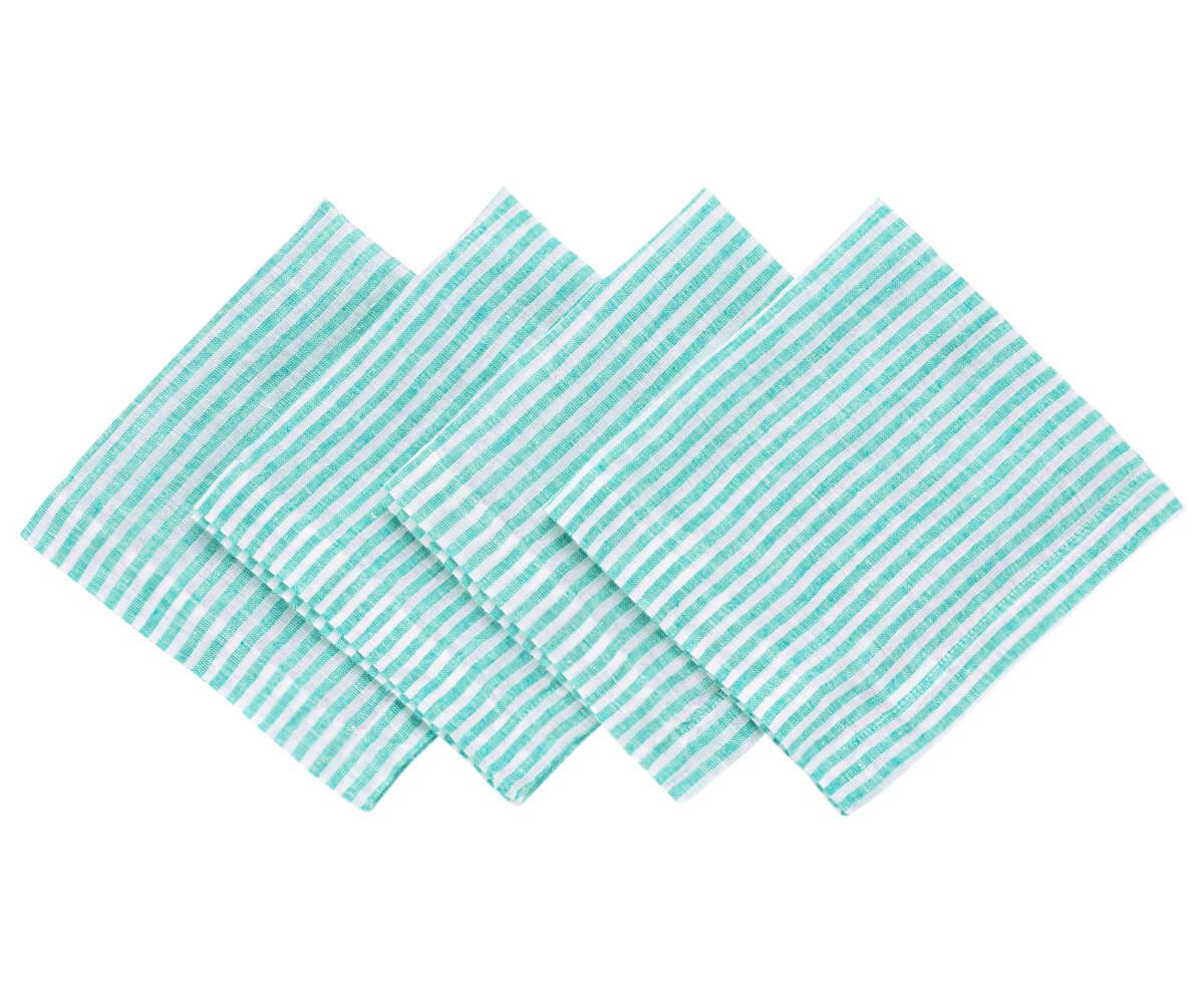 Wedding Napkins - Pinstripe Napkins