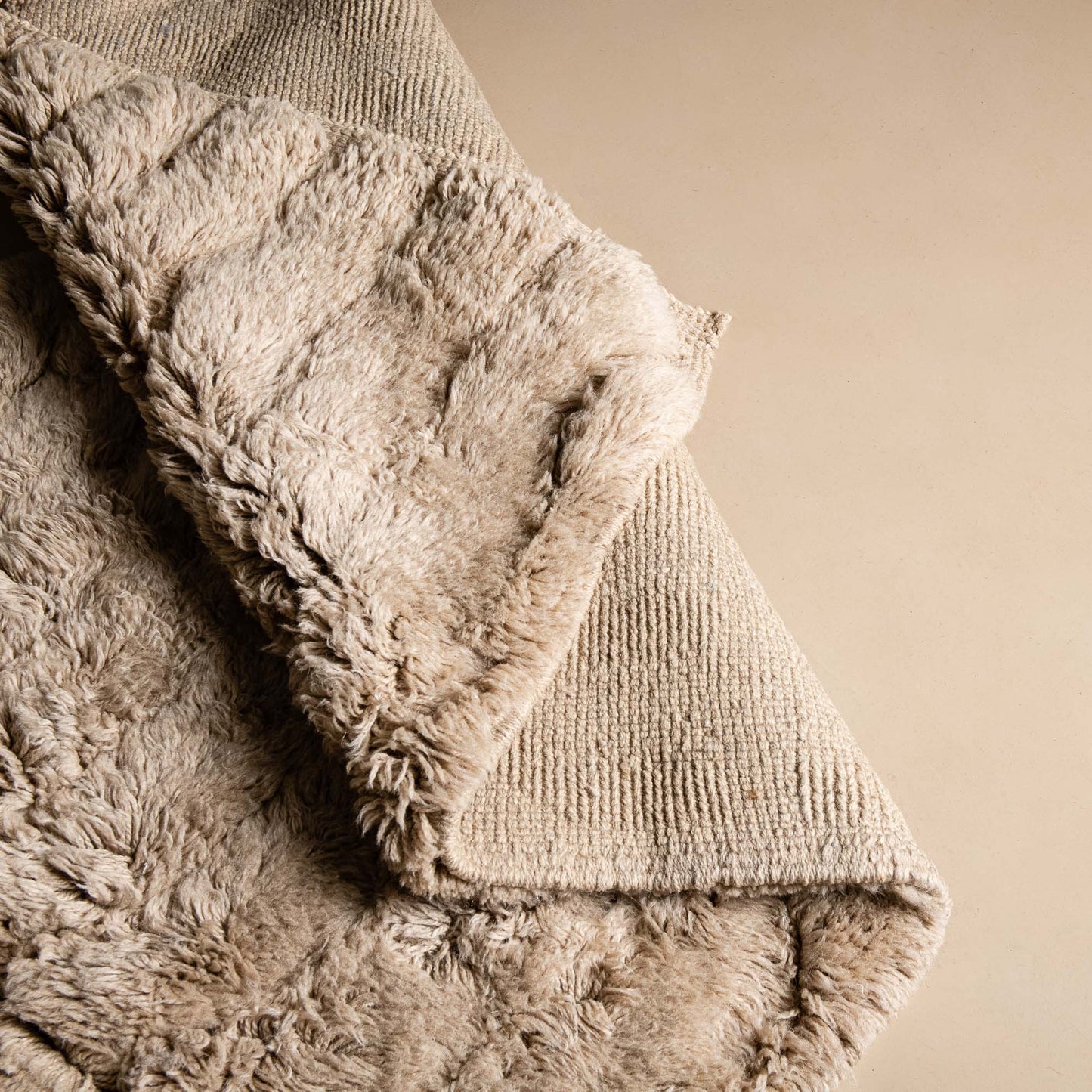 Desert Waves - Luxury Shag Moroccan Runner Rug