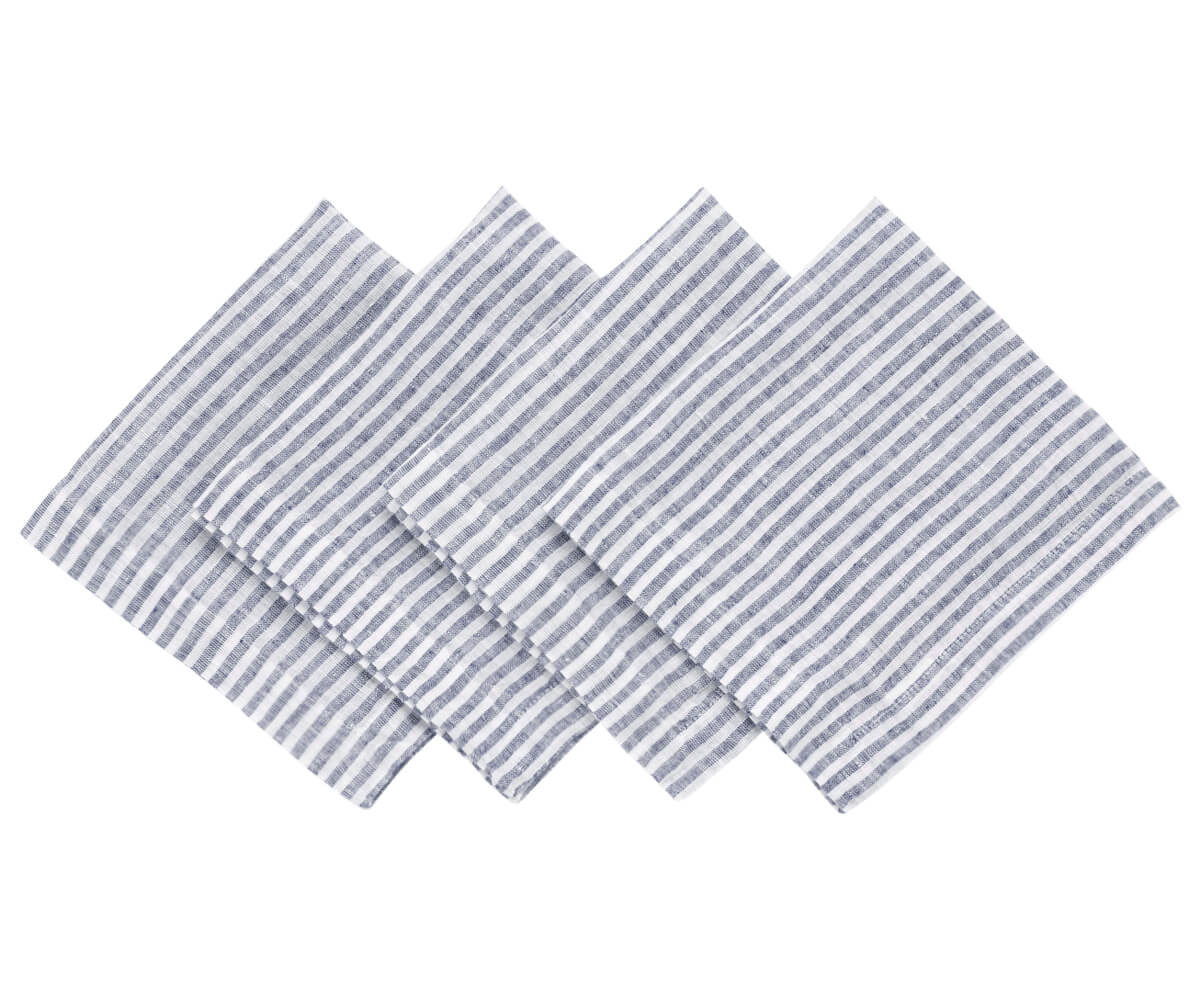 Wedding Napkins - Pinstripe Napkins