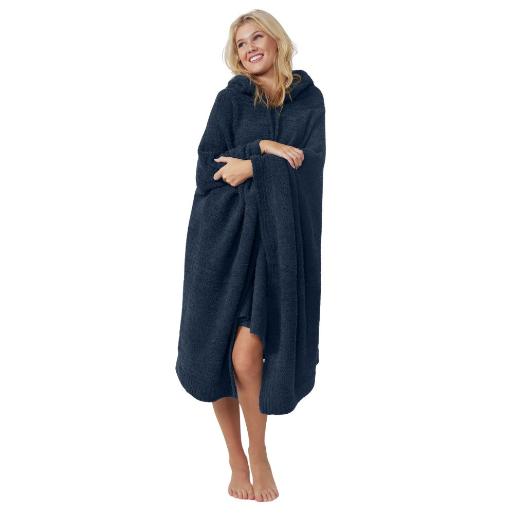 Snug Hooded Wearable Blanket