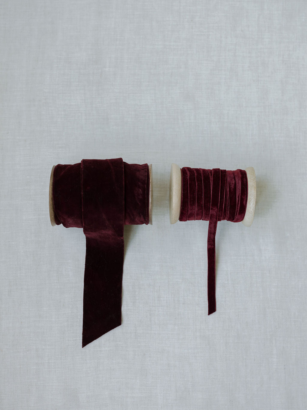 Artisan Hand-Dyed Velvet Ribbon