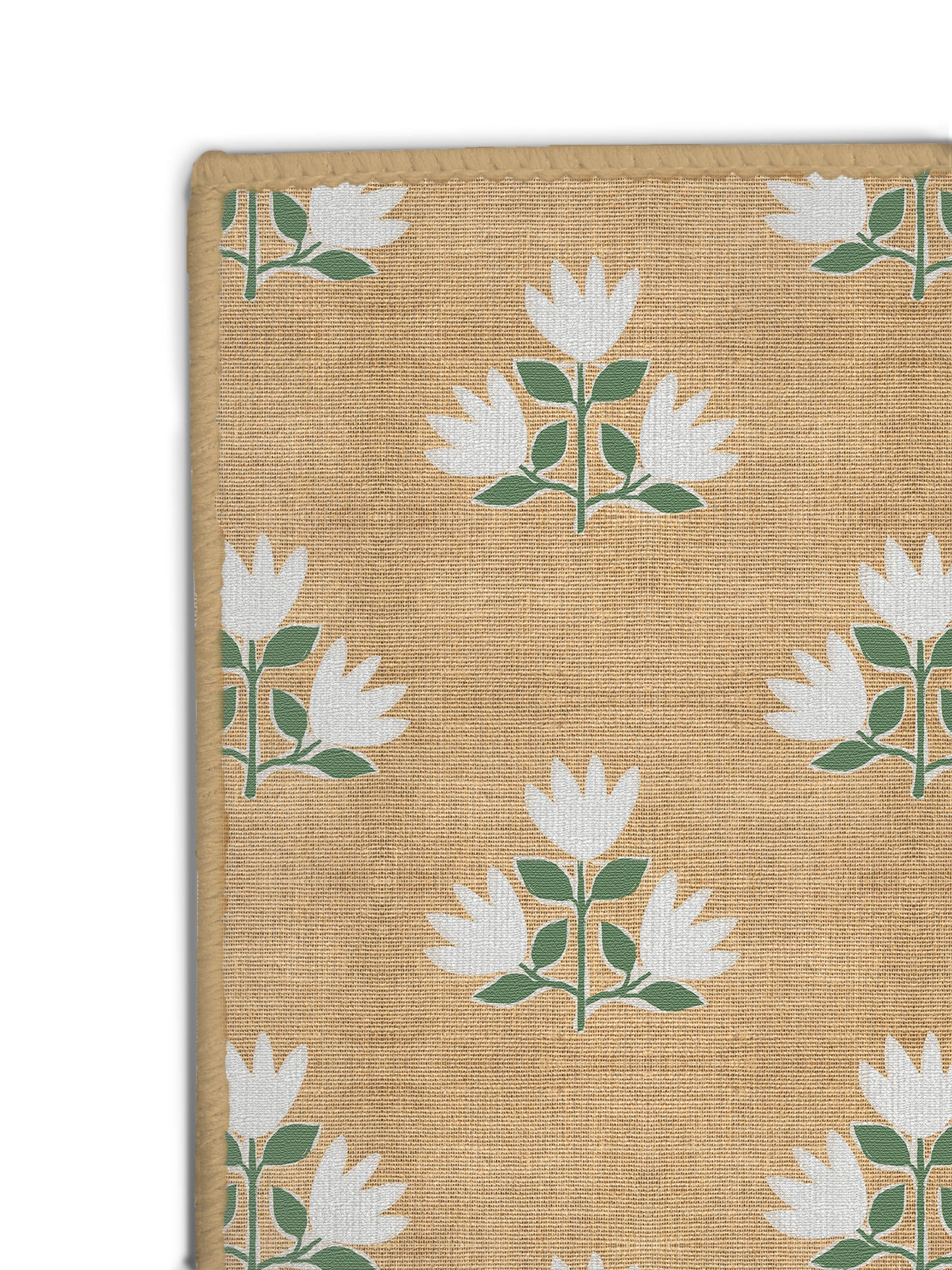 Clementine White Nu-Jute Rug - New & WASHABLE!