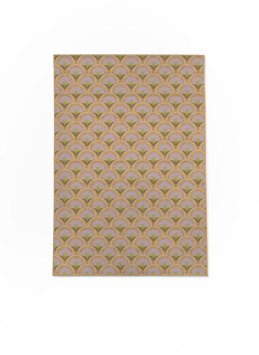 Coneflower Lilac Nu-Jute Rug - New & WASHABLE!