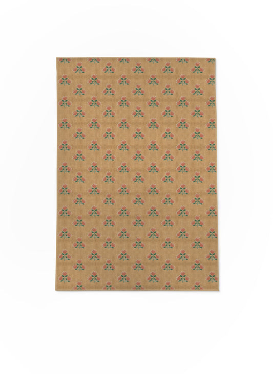 Clementine Coral Nu-Jute Rug - New & WASHABLE!