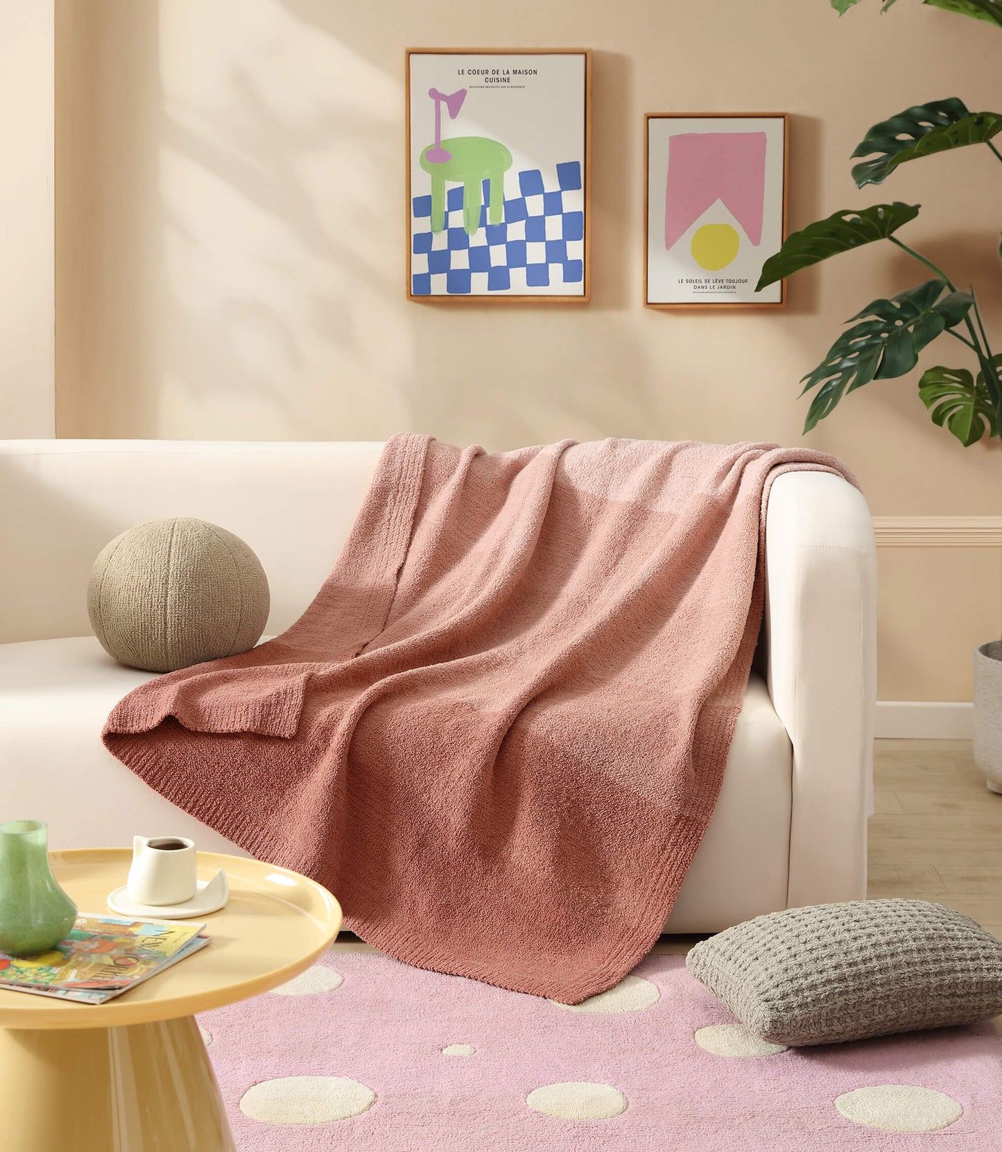 Ombre Lightweight Throw