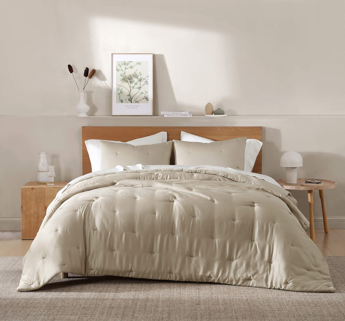Silky Lyocell Stitch Comforter