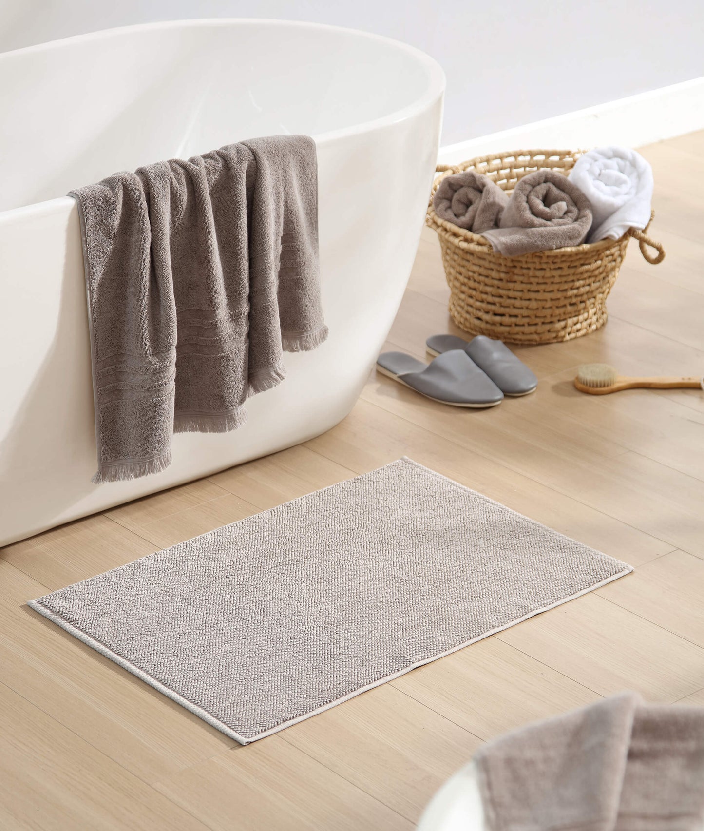 Turkish Cotton Bath Mat
