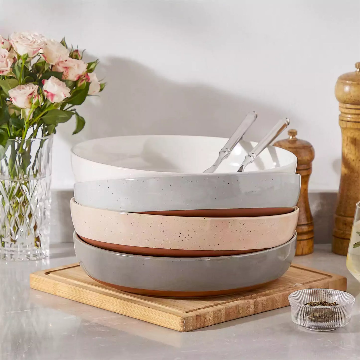 Tara Pasta Bowls Set of 4