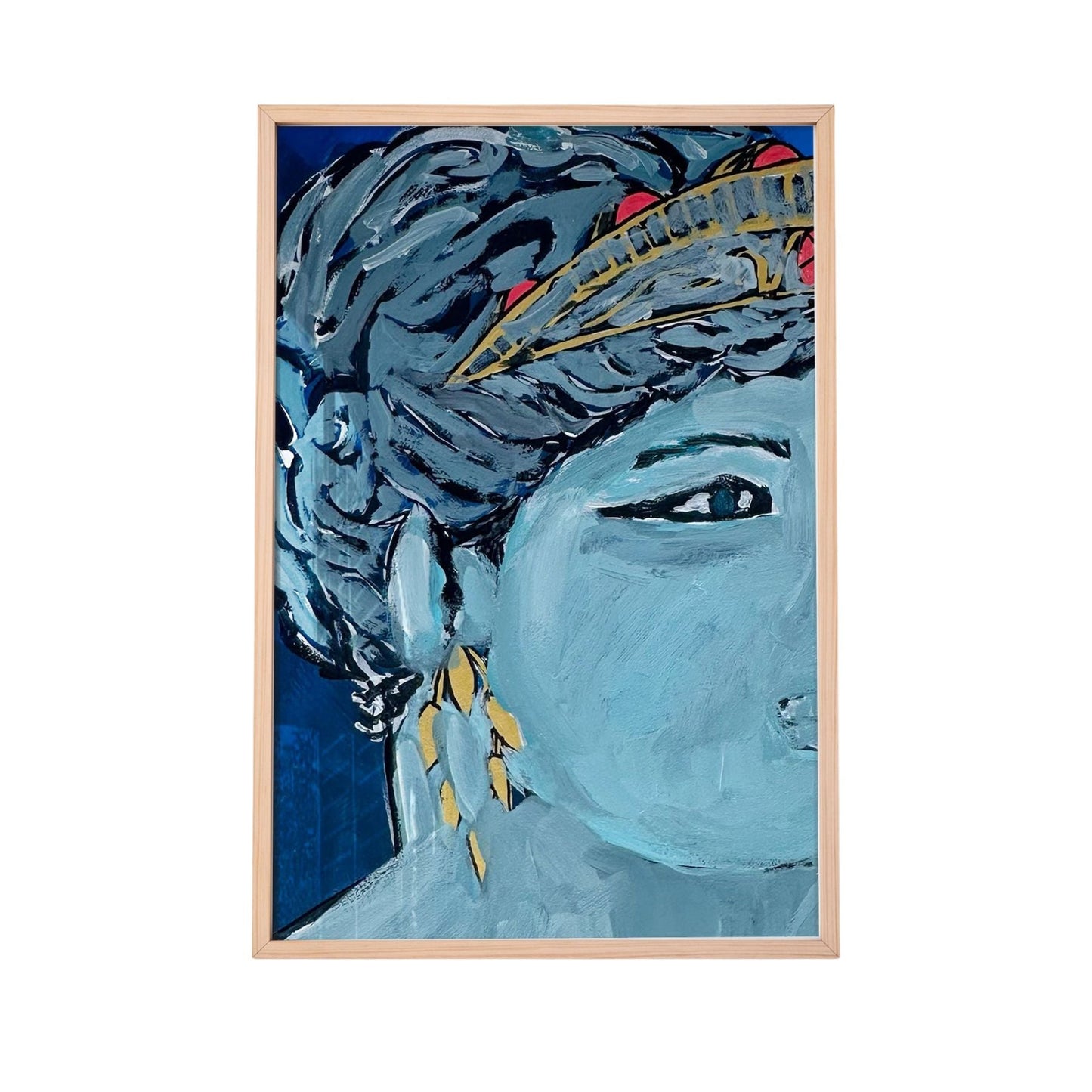 Aphrodite Lapis, Fine Art Print